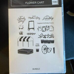 Temu Stamps and Dies Flower Cart